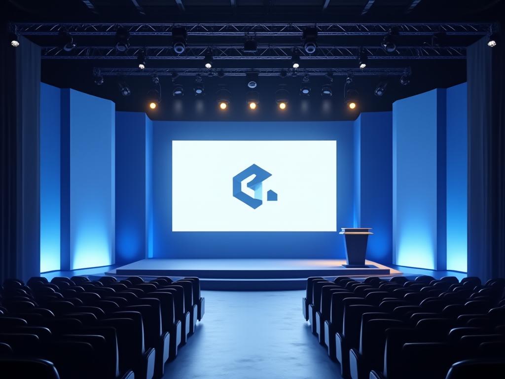 Startup Launch Event Stage Setup